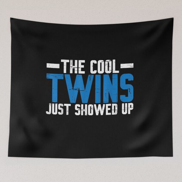Item preview, The Cool Twins Just Showed Up designed and sold by dolsy-store.