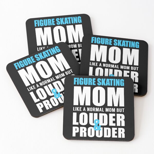 Item preview, Figure Skating Mom Like a Normal Mom but Louder and Prouder designed and sold by TendyTees.