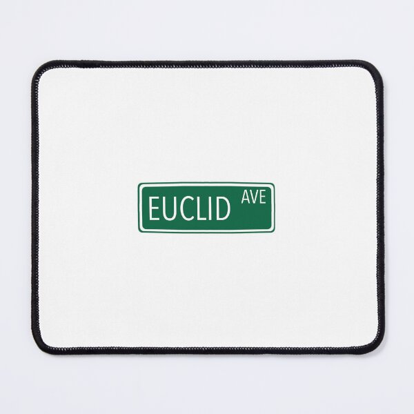 Aperçu de l'œuvre Plaque de rue Euclide créée et vendue par elhaggerty28.