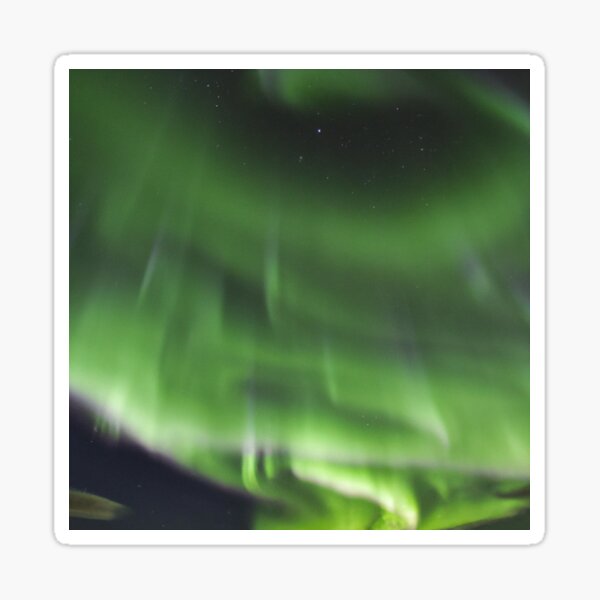 "Northern Lights" Sticker for Sale by PapaRabbit Redbubble