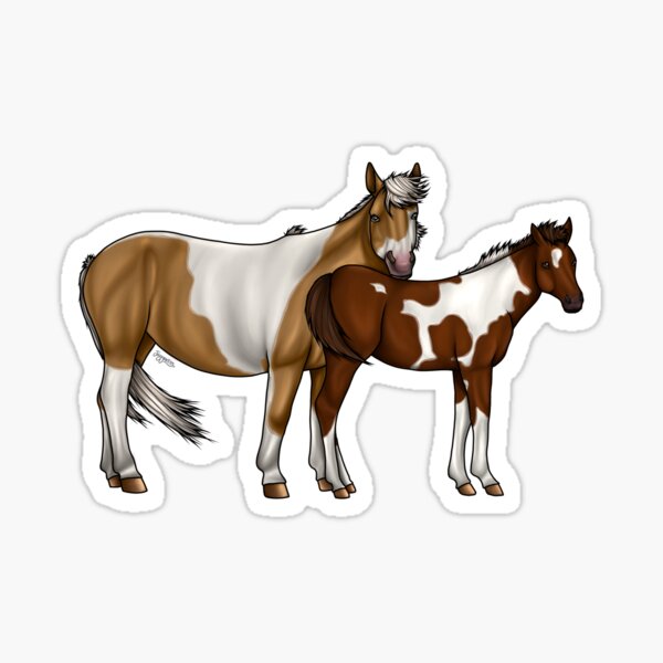 Item preview, Misty & Stormy Of Chincoteague designed and sold by JayArtsyCo.