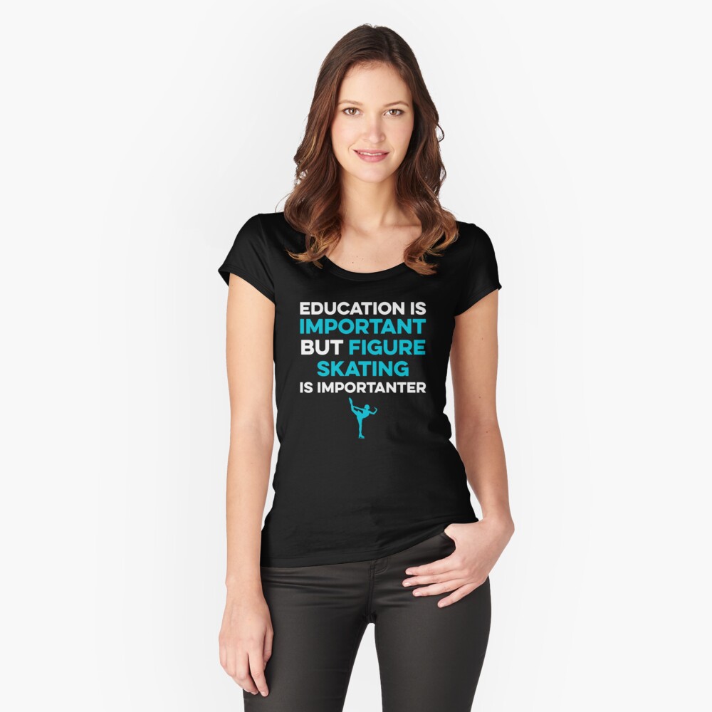 Item preview, Fitted Scoop T-Shirt designed and sold by TendyTees.