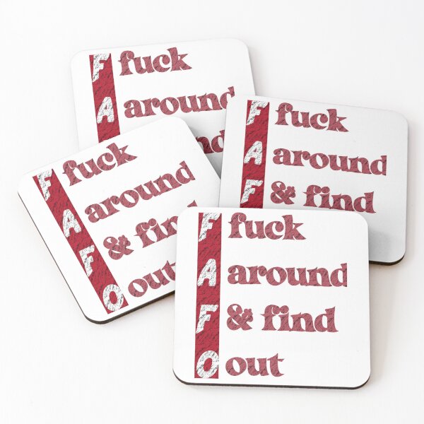 Item preview, FAFO Fuck Around _amp_ Find Out    designed and sold by NextdoorShirts.
