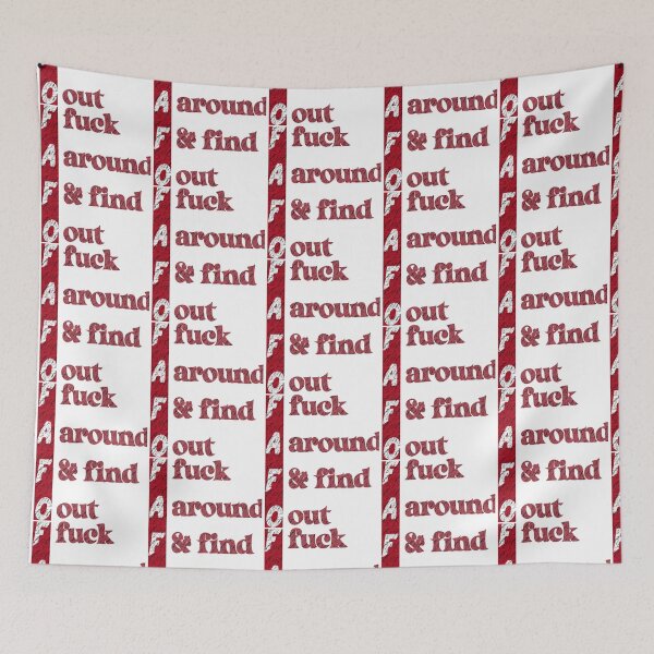 Item preview, FAFO Fuck Around _amp_ Find Out    designed and sold by NextdoorShirts.
