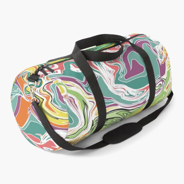 Item preview, Fluid Art, Pouring art design, Orange, Teal, Pink Green Yellow Abstract, liquid art designed and sold by Thilaniz.