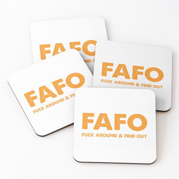 Item preview, FAFO Fuck Around _amp_ Find Out   designed and sold by NextdoorShirts.