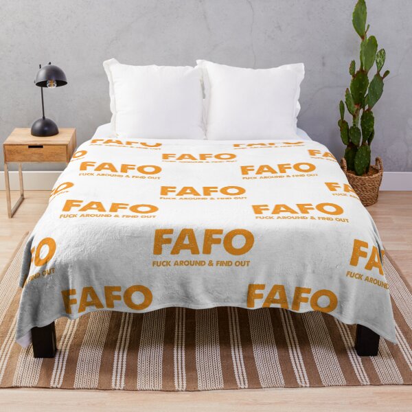 Item preview, FAFO Fuck Around _amp_ Find Out   designed and sold by NextdoorShirts.