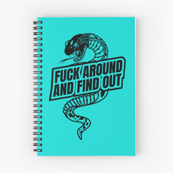 Item preview, FAFO Fuck Around and Find Out snake    designed and sold by NextdoorShirts.