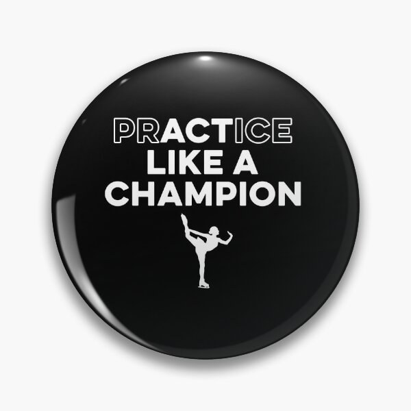 Item preview, Practice/Act Like a Champion Figure Skating  designed and sold by TendyTees.