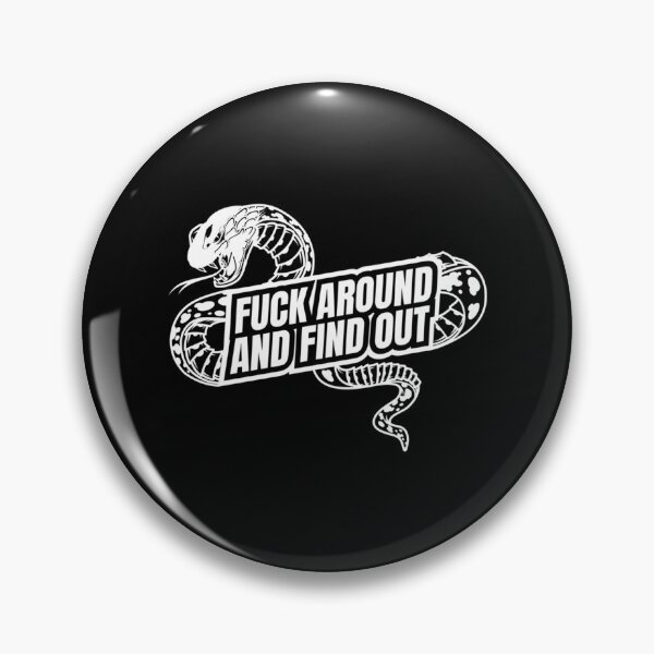 Item preview, FAFO Fuck Around and find out snake white on gray Premium Scoop  designed and sold by NextdoorShirts.