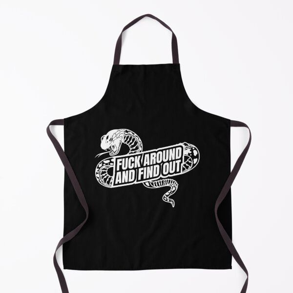Item preview, FAFO Fuck Around and find out snake white on gray Premium Scoop  designed and sold by NextdoorShirts.