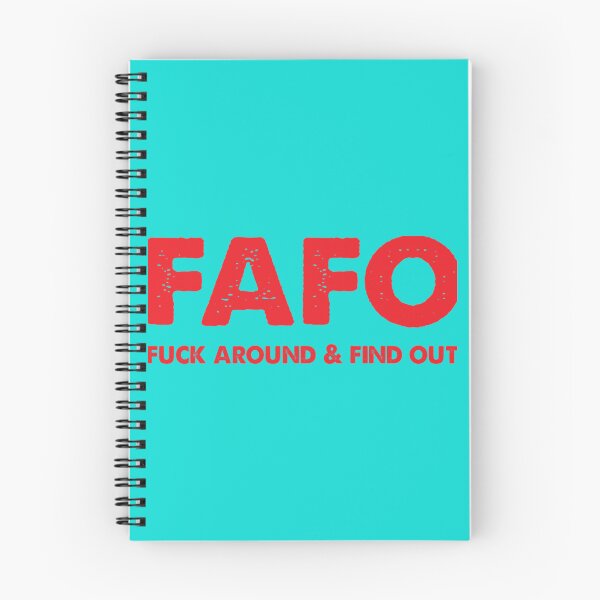 Item preview, FAFO Fuck Around Find Out   designed and sold by NextdoorShirts.