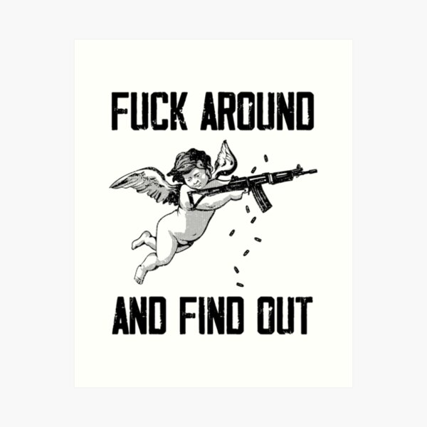 Item preview, Fuck Around And Find Out FAFO designed and sold by NextdoorShirts.