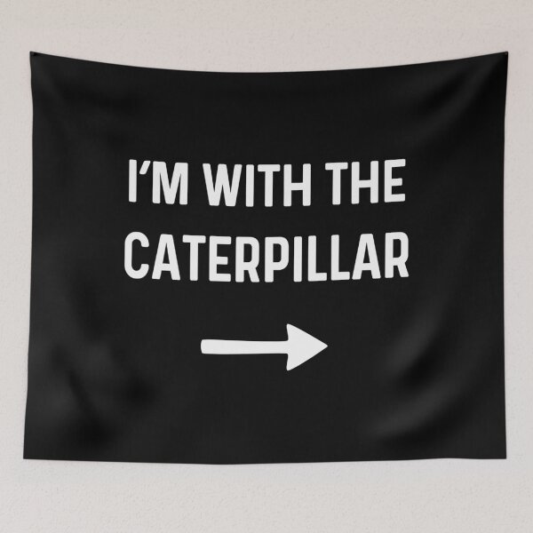 Item preview, With the Caterpillar Shirt Funny Halloween Costume designed and sold by backearmuffs275.