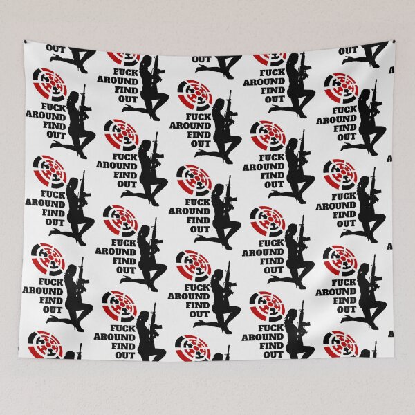 Item preview, fuck around and find out   designed and sold by NextdoorShirts.