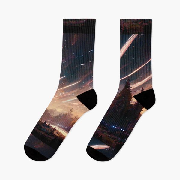 Item preview, Star Trails in the Forest Concept Art designed and sold by RadicalWombat.
