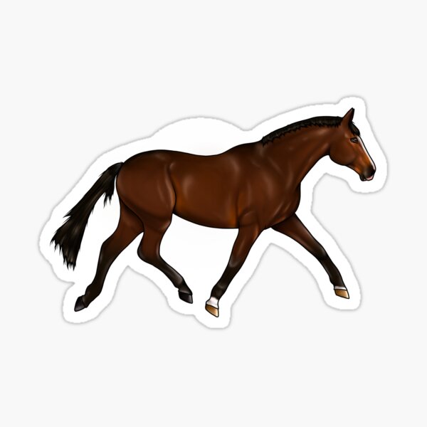 Aperçu de l'œuvre Cheval hanovrien créée et vendue par JayArtsyCo.