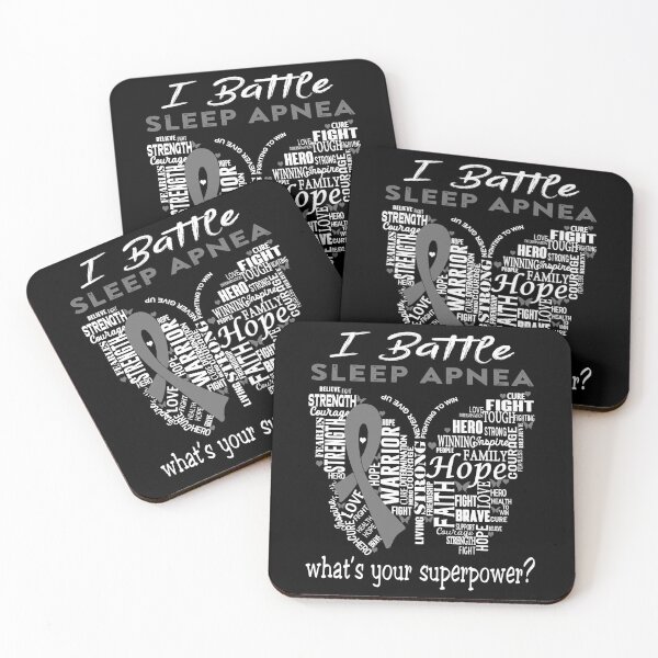 Item preview, Sleep Apnea Warrior - I Battle Sleep Apnea What is your Superpower? designed and sold by KirstybShop.