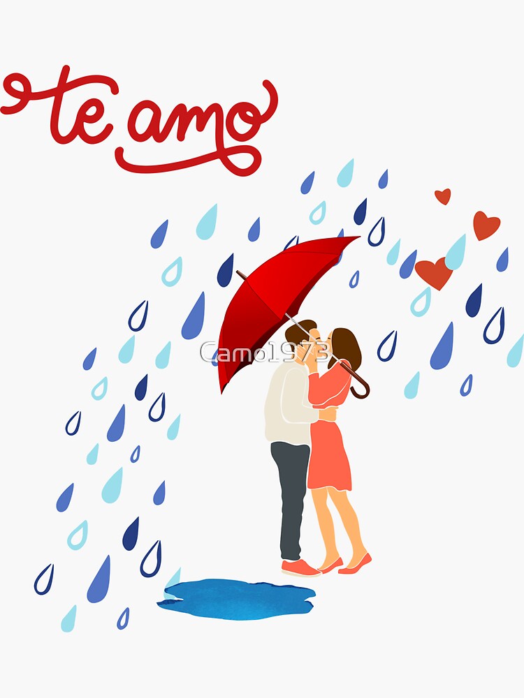"Te Amo Means I Love You " Sticker for Sale by Camo1973 Redbubble