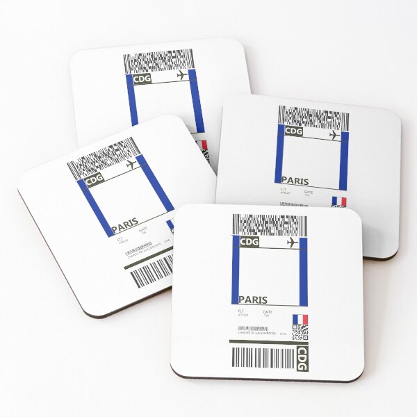 Item preview, Paris Boarding Pass designed and sold by Bluesuiter.