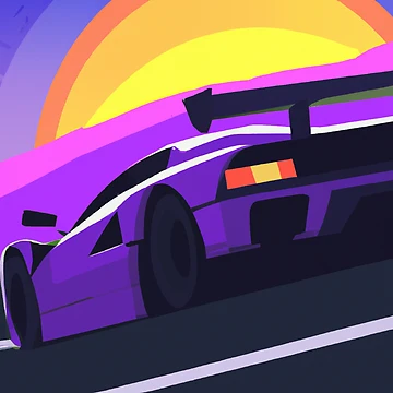 Artwork thumbnail, Retro Riding by RoboRenaissance