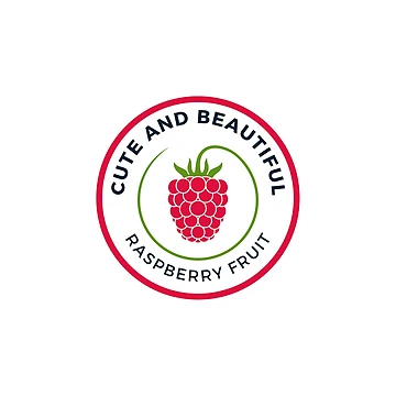 Artwork thumbnail, Cute And Beautiful Raspberry Fruit by Riverside-Moon