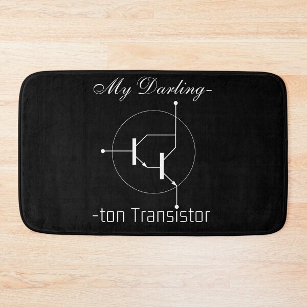 Item preview, My Darling-Ton Transistor. Schematic diagram. designed and sold by digitaldraw4you.