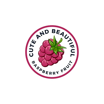 Artwork thumbnail, Cute And Beautiful Raspberry Fruit by Riverside-Moon
