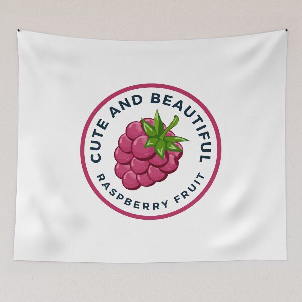 Item preview, Cute And Beautiful Raspberry Fruit designed and sold by Riverside-Moon.