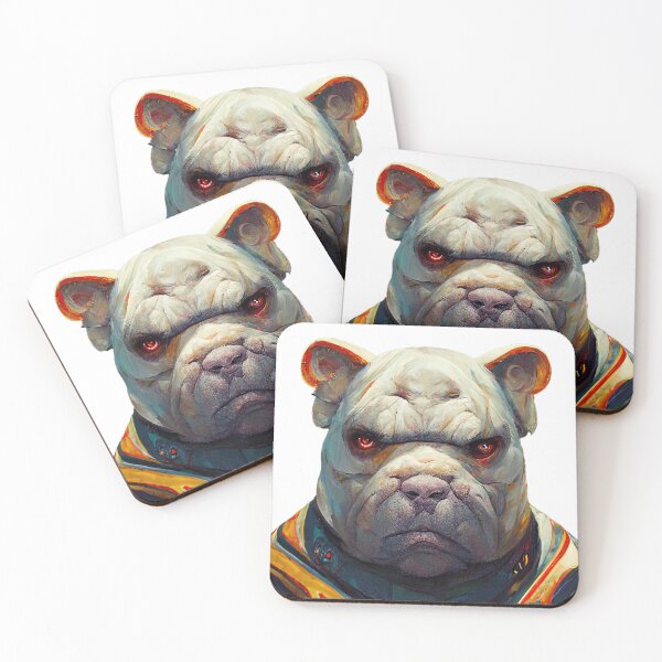 Item preview, Bully Bulldog Frenchie designed and sold by SalogwynLifeArt.