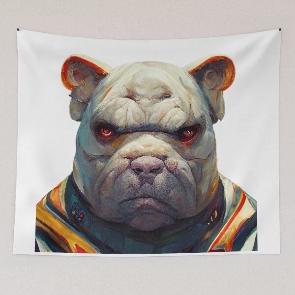 Item preview, Bully Bulldog Frenchie designed and sold by SalogwynLifeArt.