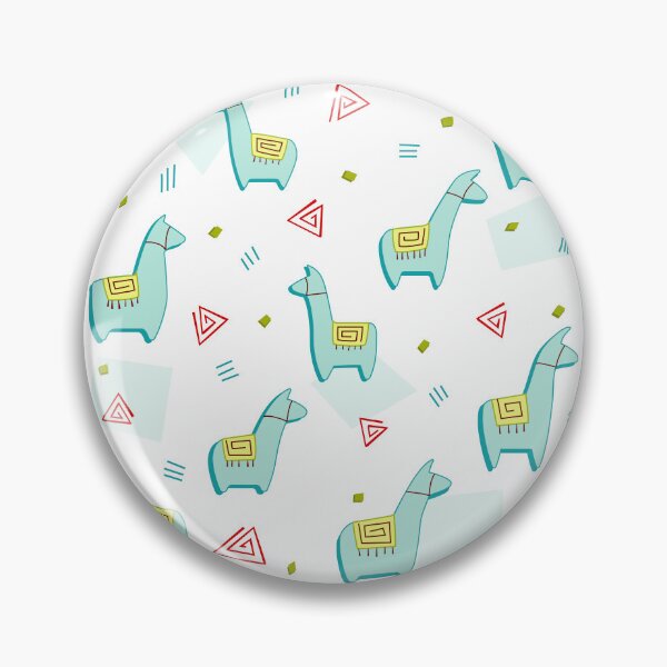 Item preview, Super Awesome Geometric Llamas designed and sold by kjeppson.