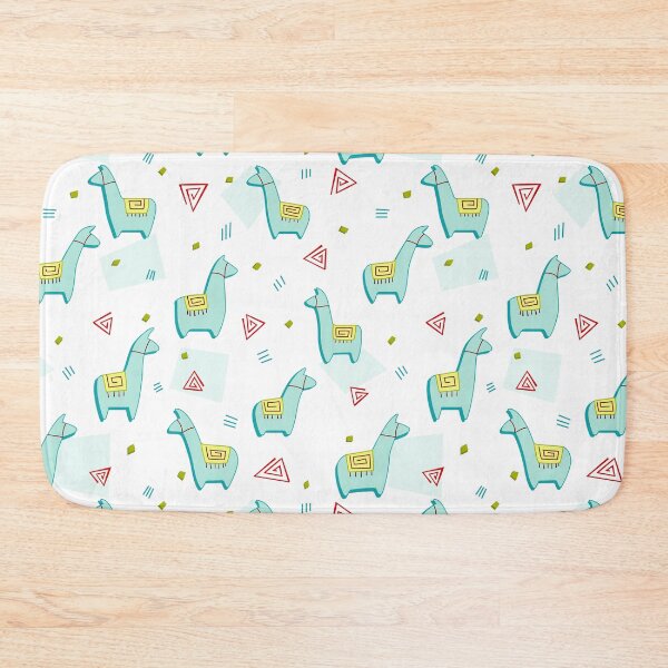 Item preview, Super Awesome Geometric Llamas designed and sold by kjeppson.