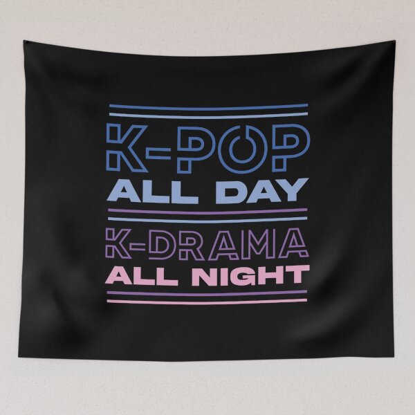 Item preview, K-Pop All Day K-Drama All Night Korean designed and sold by dolsy-store.