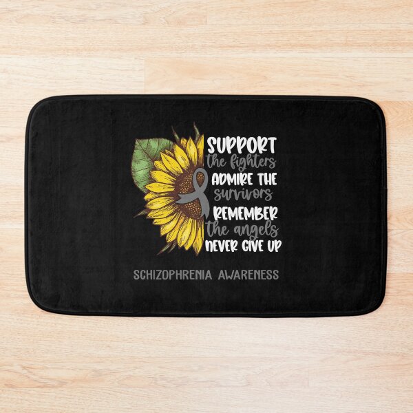 Item preview, Schizophrenia Awareness - Support the Fighters Admire the Survivors Remember the Angels Never Give Up designed and sold by whlrcheryl.