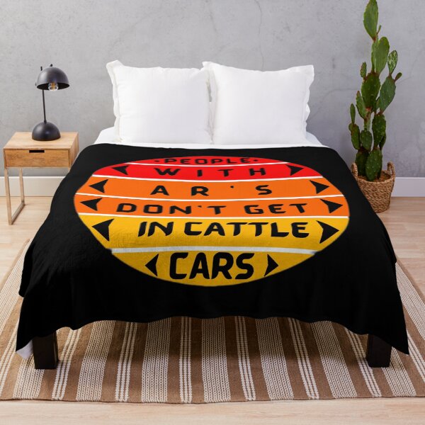 Item preview, people with ar's don't get in cattle cars designed and sold by Trucker10.