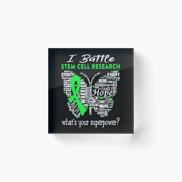 Item preview, Stem Cell Research Warrior - I Battle Stem Cell Research What is your Superpower? designed and sold by KirstybShop.