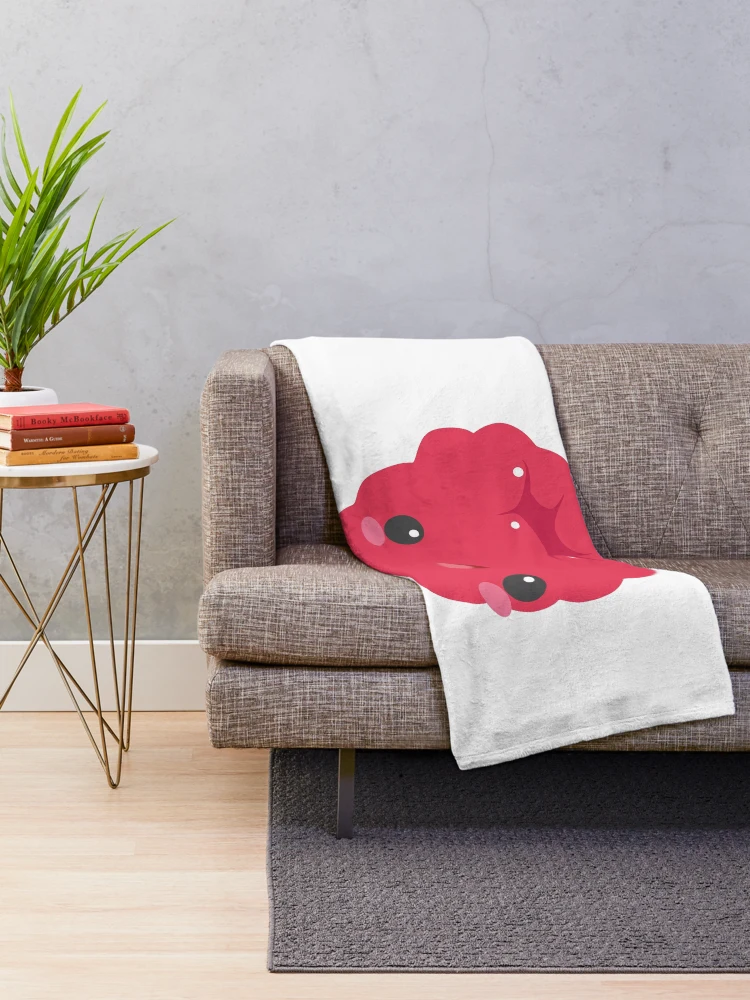 Thumbnail 2 of 6, Throw Blanket, Cute And Beautiful Raspberry Fruit designed and sold by Riverside-Moon.