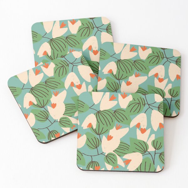 Item preview, Mid Summer Bold Blue - modern floral  designed and sold by susycosta.