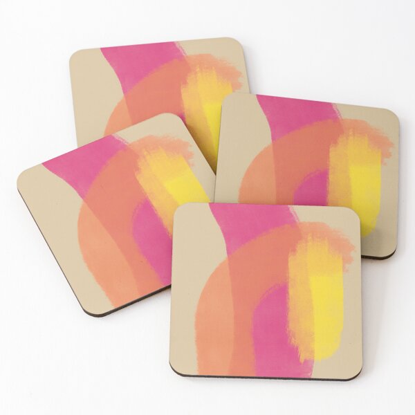 Item preview, Colorful Abstract Brushstrokes Pink, Orange, Yellow designed and sold by QuestingPixel.