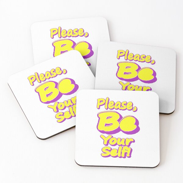 Item preview, "Please, Be Your Self!" Cute Design. Buy Now designed and sold by Health And Fitness Posts e-Store.