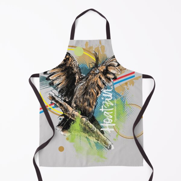 Item preview, The hoatzin a unique bird in the world and present in Colombia designed and sold by plumasycantos.