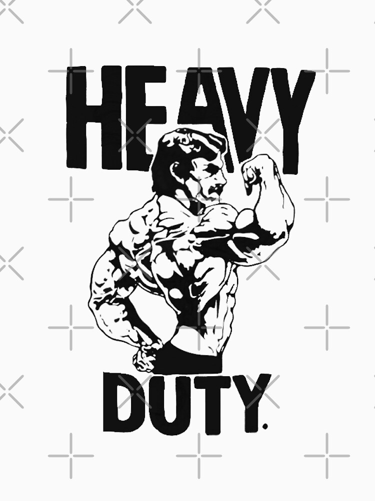 Overskrift spille klaver Opfattelse Mike Mentzer Heavy Duty Logo" Essential T-Shirt for Sale by OkSaiyamanStore  | Redbubble