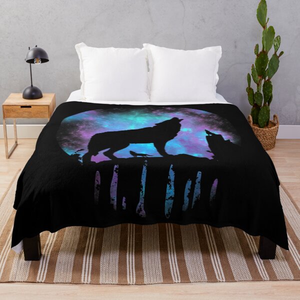 Item preview, Wolf Galaxy Moon designed and sold by tightpremium503.
