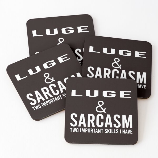 Item preview, Luge And Sarcasm, Funny Luge, Usa Luge, Luge Quote, Winter Sports designed and sold by Aerial Addicts.