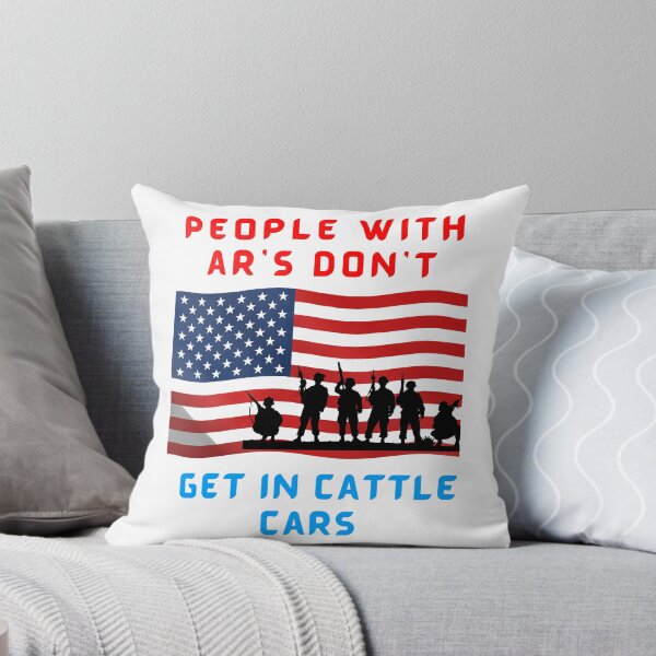 Item preview, people with ar's don't get in cattle cars designed and sold by Trucker10.