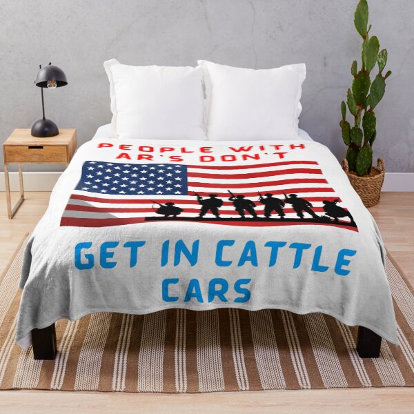 Item preview, people with ar's don't get in cattle cars designed and sold by Trucker10.