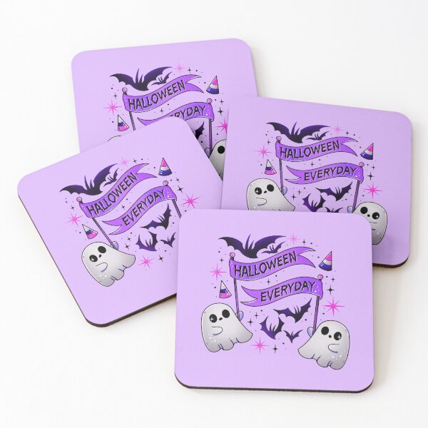 Item preview, Halloween everyday pastel ghosts  designed and sold by Texdoodles.