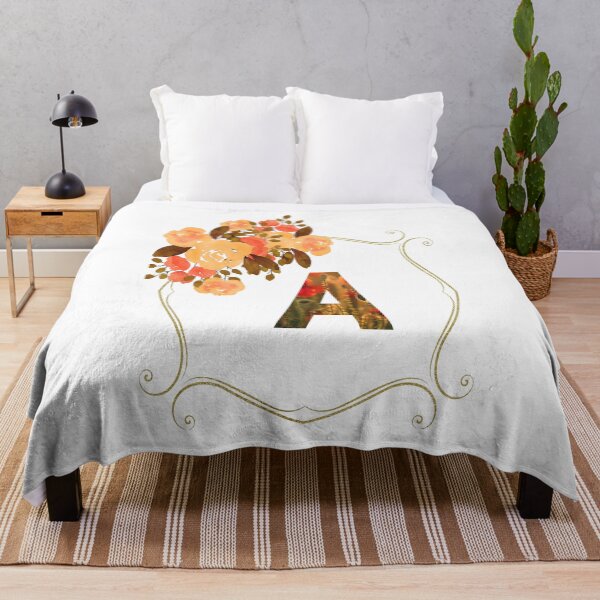 Item preview, Initial A Flowers Design, Monogram with Flowers, Initial Gifts for Her- designed and sold by bartdesigner.