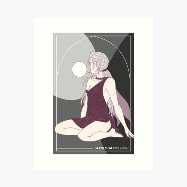 Garden Faeries Aether Art Print